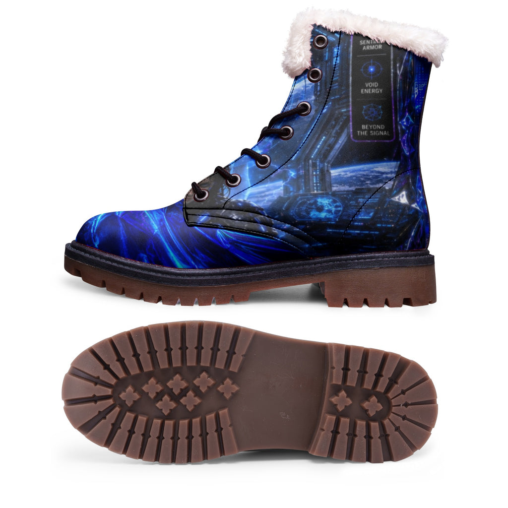 Unisex Lace Up Winter Boots Fashion Comfort Chukka Boots
