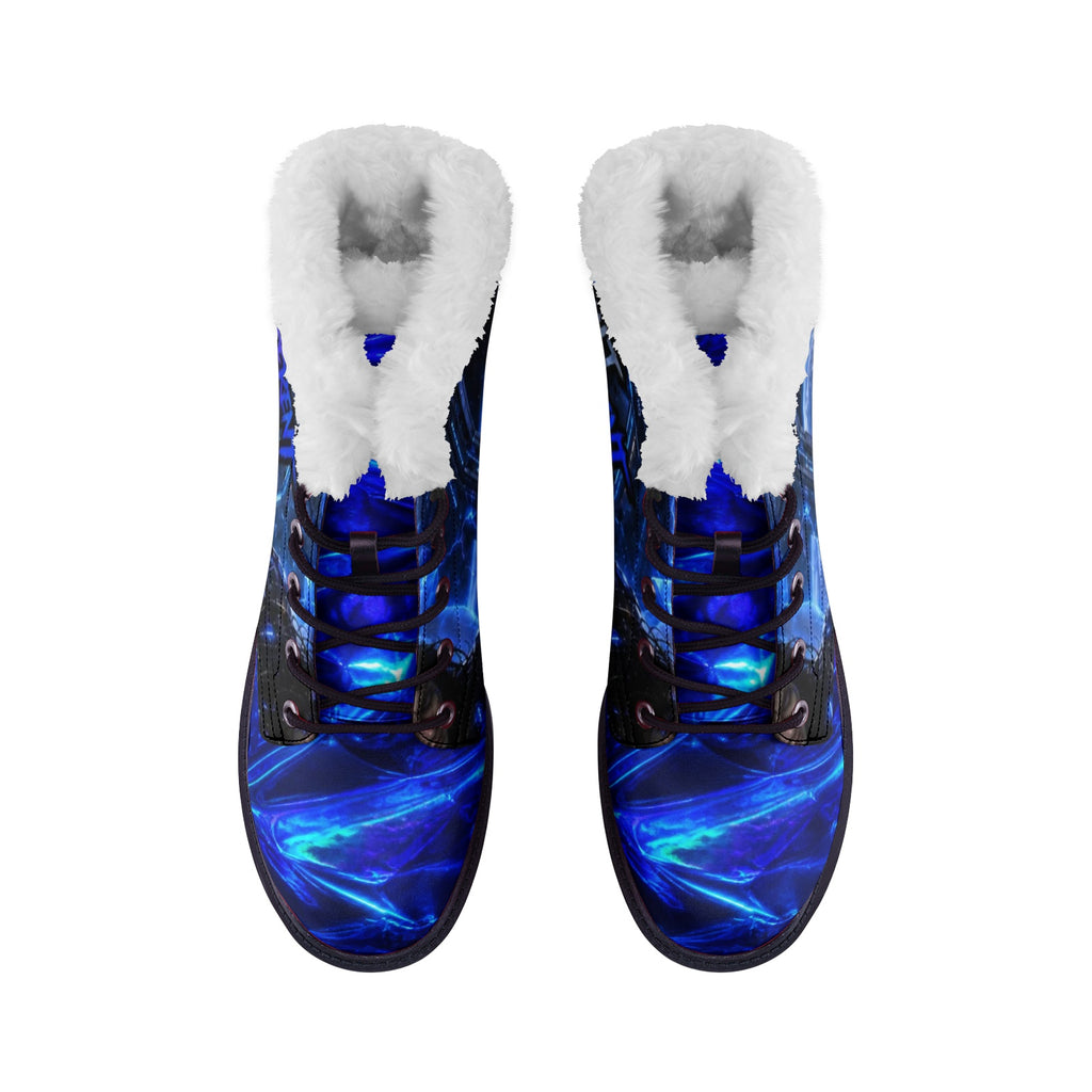 Unisex Lace Up Winter Boots Fashion Comfort Chukka Boots