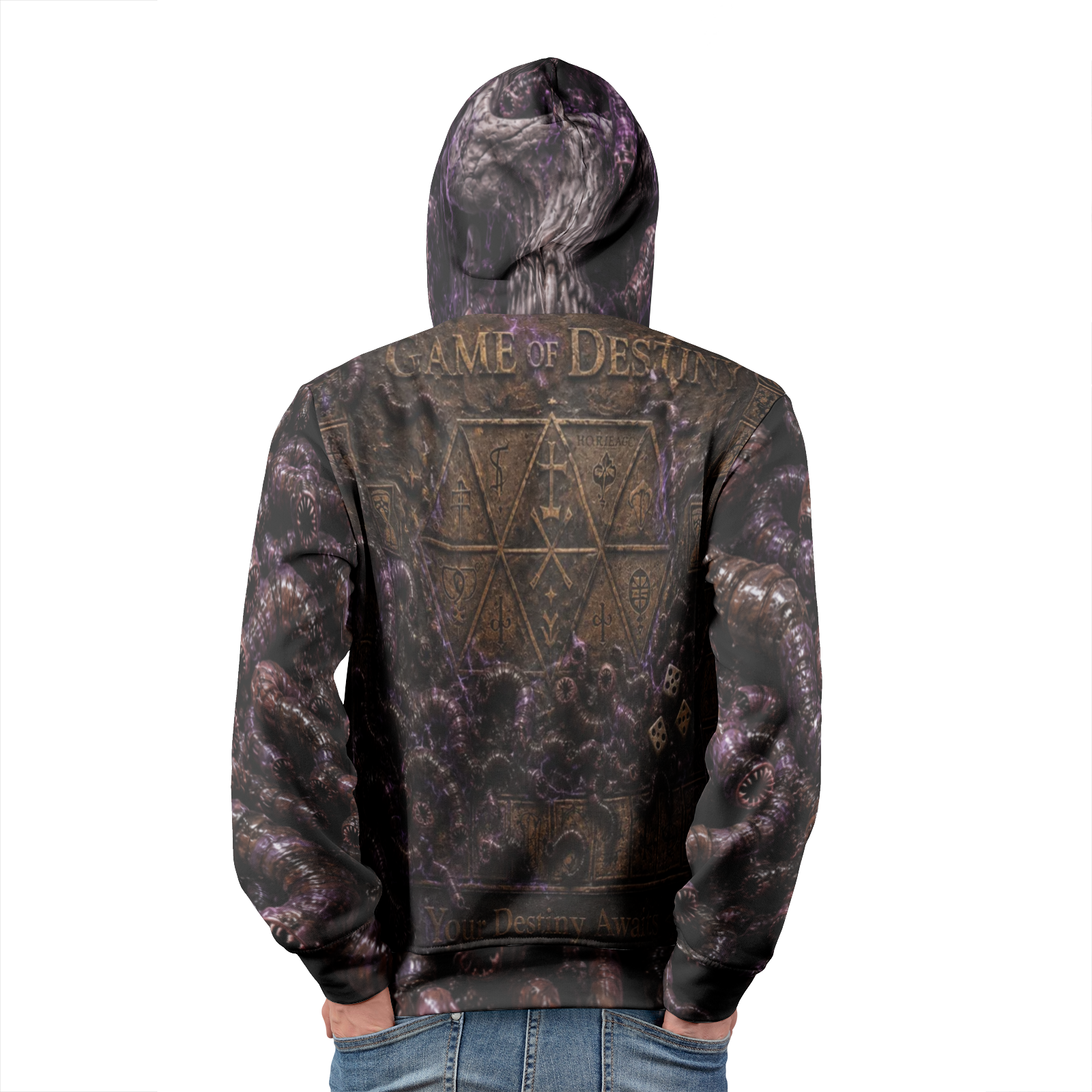 Game of Destiny Cursed Skull Hoodie