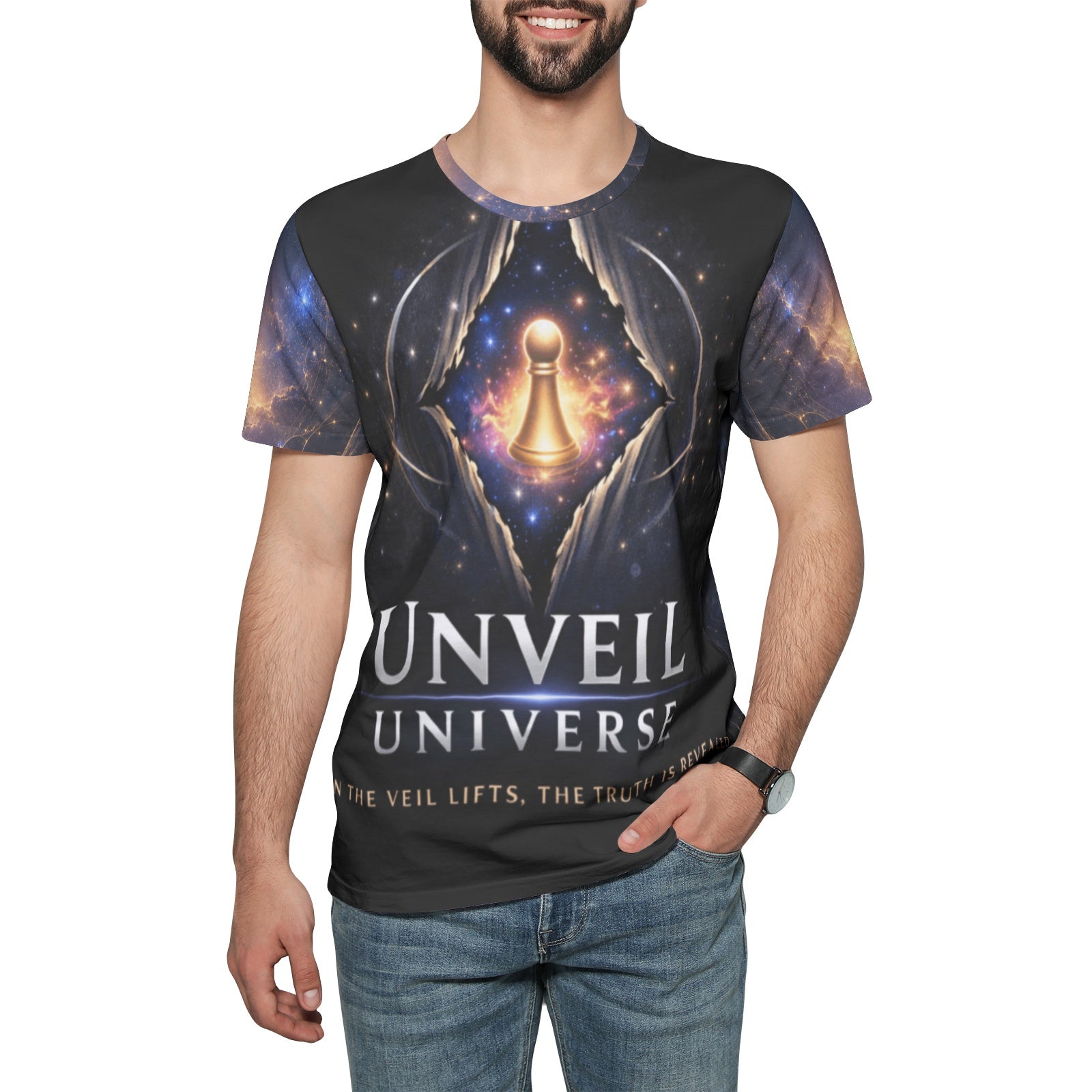 Unveil Universe Cosmic Veil T-Shirt