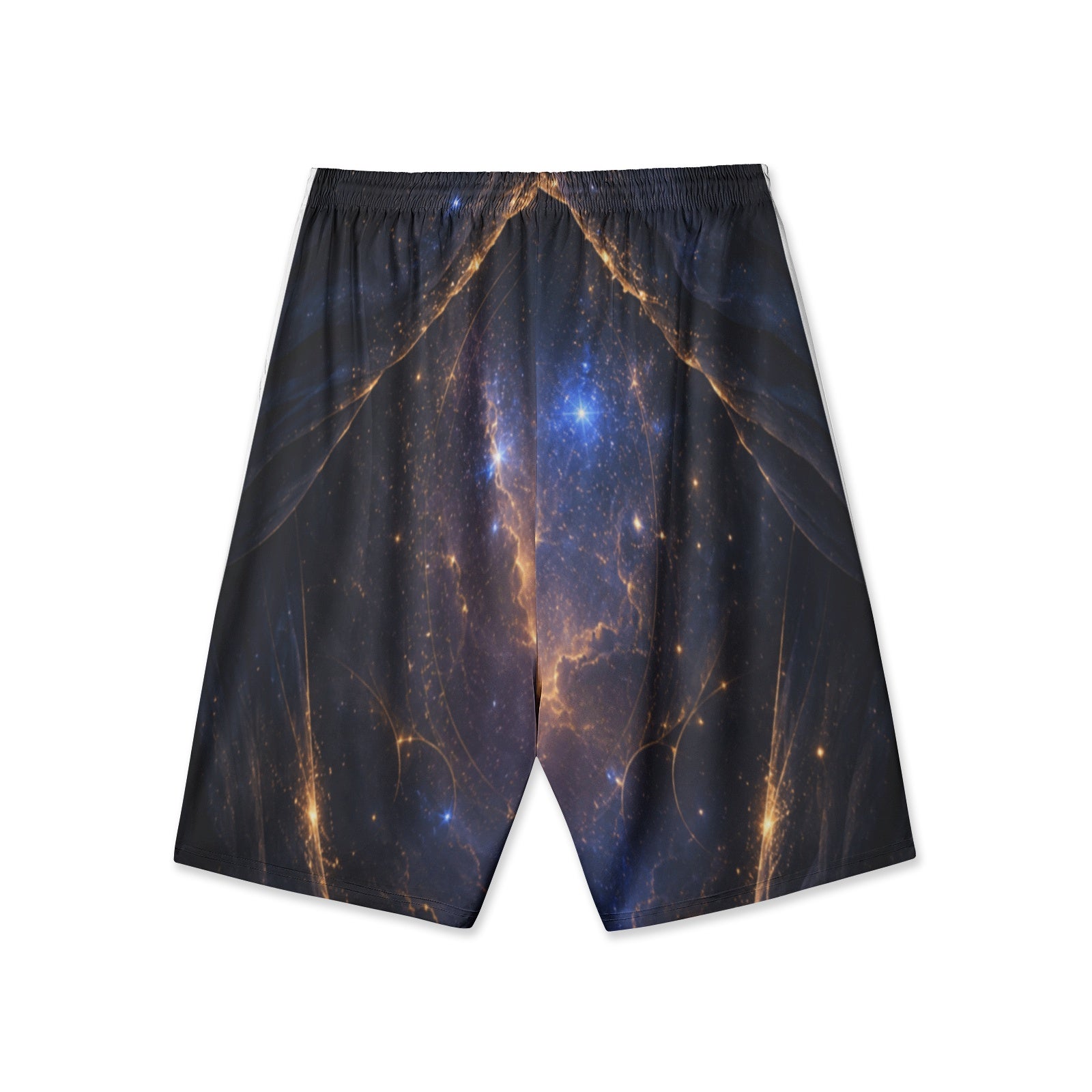 Unveil Universe Cosmic Veil Hawaiian Swim Shorts