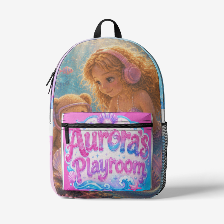 Aurora’s Playroom Mermaid School Backpack