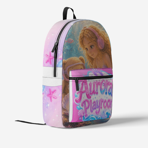 Aurora’s Playroom Mermaid School Backpack