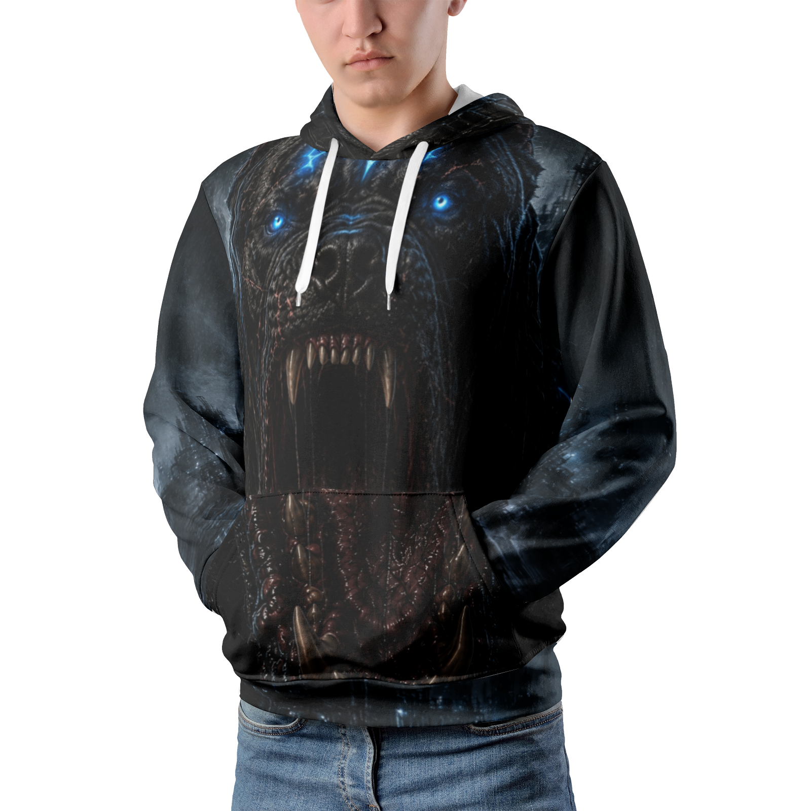 Vigil the Hoxhound All-Over Print Hoodie