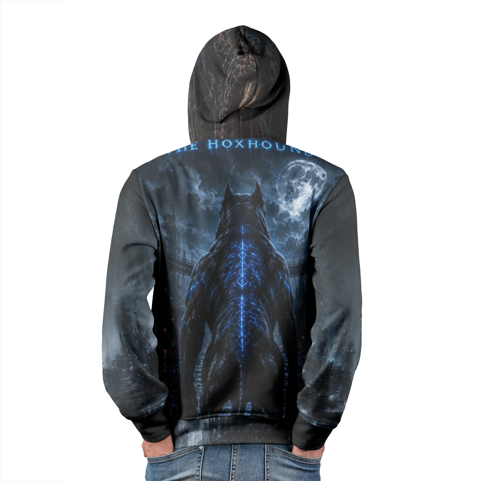 Vigil the Hoxhound All-Over Print Hoodie